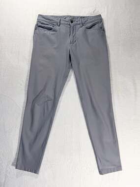 7 Diamonds Infinity Performance Men’s 7-Pocket Slim Fit Pants Grey, 34x28